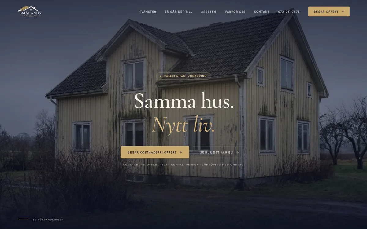 Förhandsvisning av Smålands Måleri